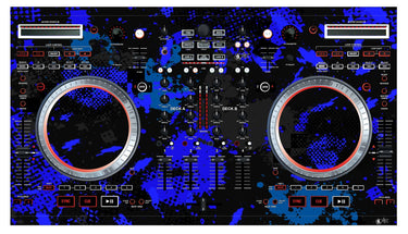 Numark NS 6 Skin Conflict Blue